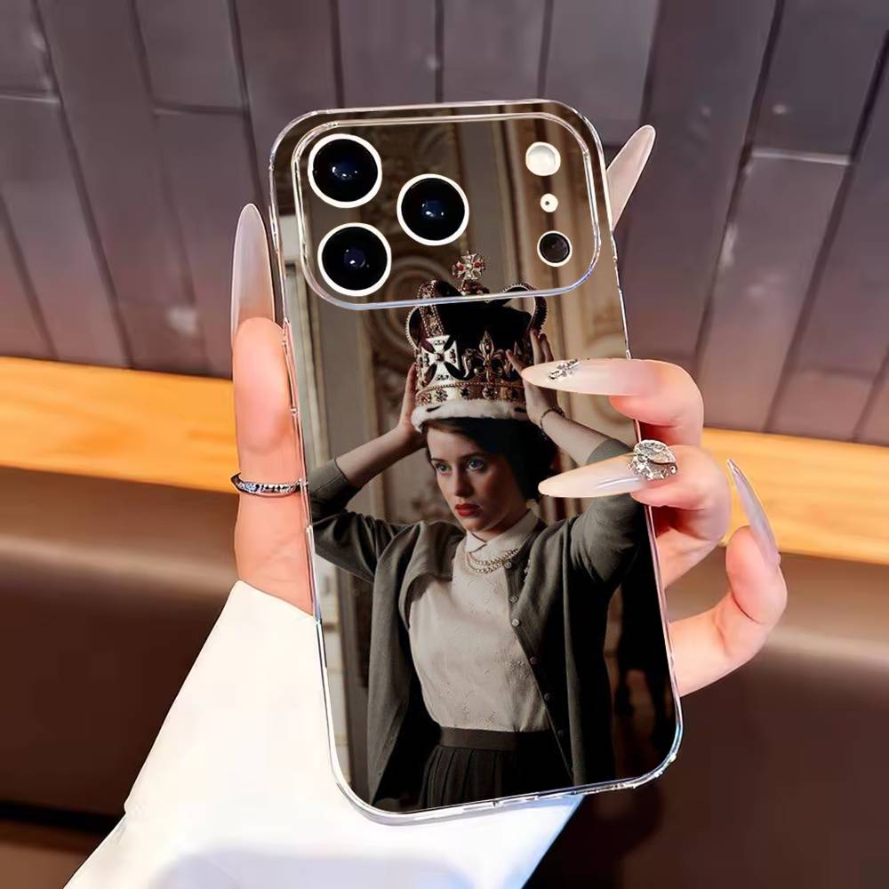 

Claire Foy Phone Case For iPhone17,16,15,14,13,12,11 Plus,Pro Max Soft Transparent Cover iPhone16promax