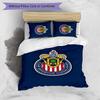 Chivas Printed 3PCS Bedding Set Soft Breathable Duvet Cover Pillowcases Set Washable Bedroom Decor Home Gift
