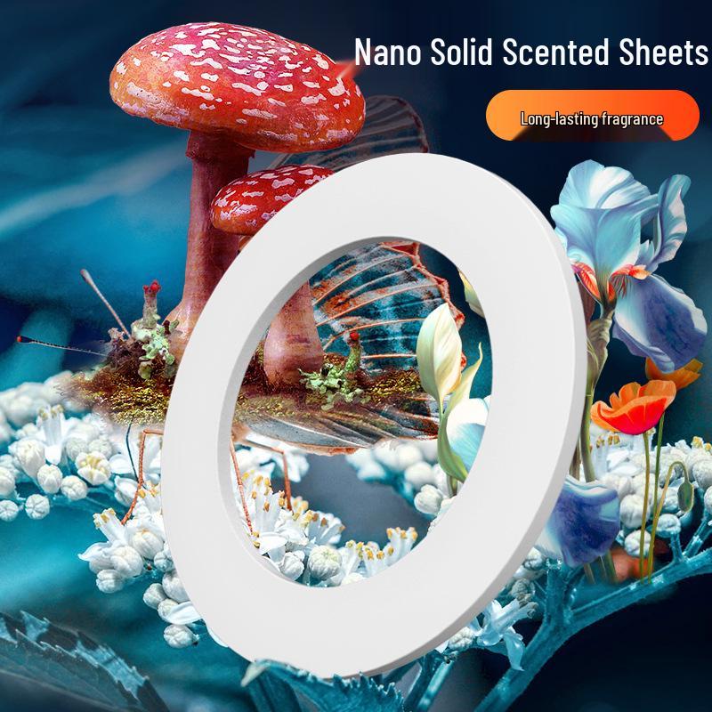 Men's Solar Rotating Car Perfume - Long-Lasting Light Scent, Interior Ornament, Air Freshener, Car Decoration Supplies