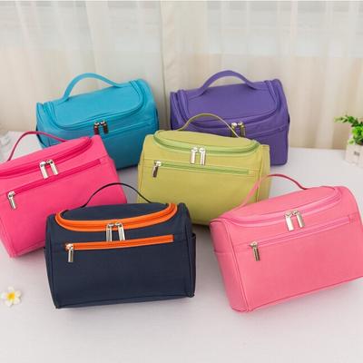Large Capacity Dazzling Makeup Bag Travel Men's Portable Toiletry Bag Waterproof Nylon Storage Bag