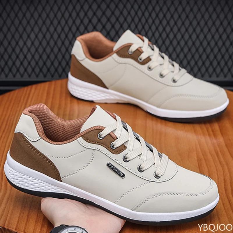 Men's Trendy Shoes Casual Comfortable Sneakers Fashion Anti Slip Travel White Shoe Large Size Running Male Board Shoes Zapatos