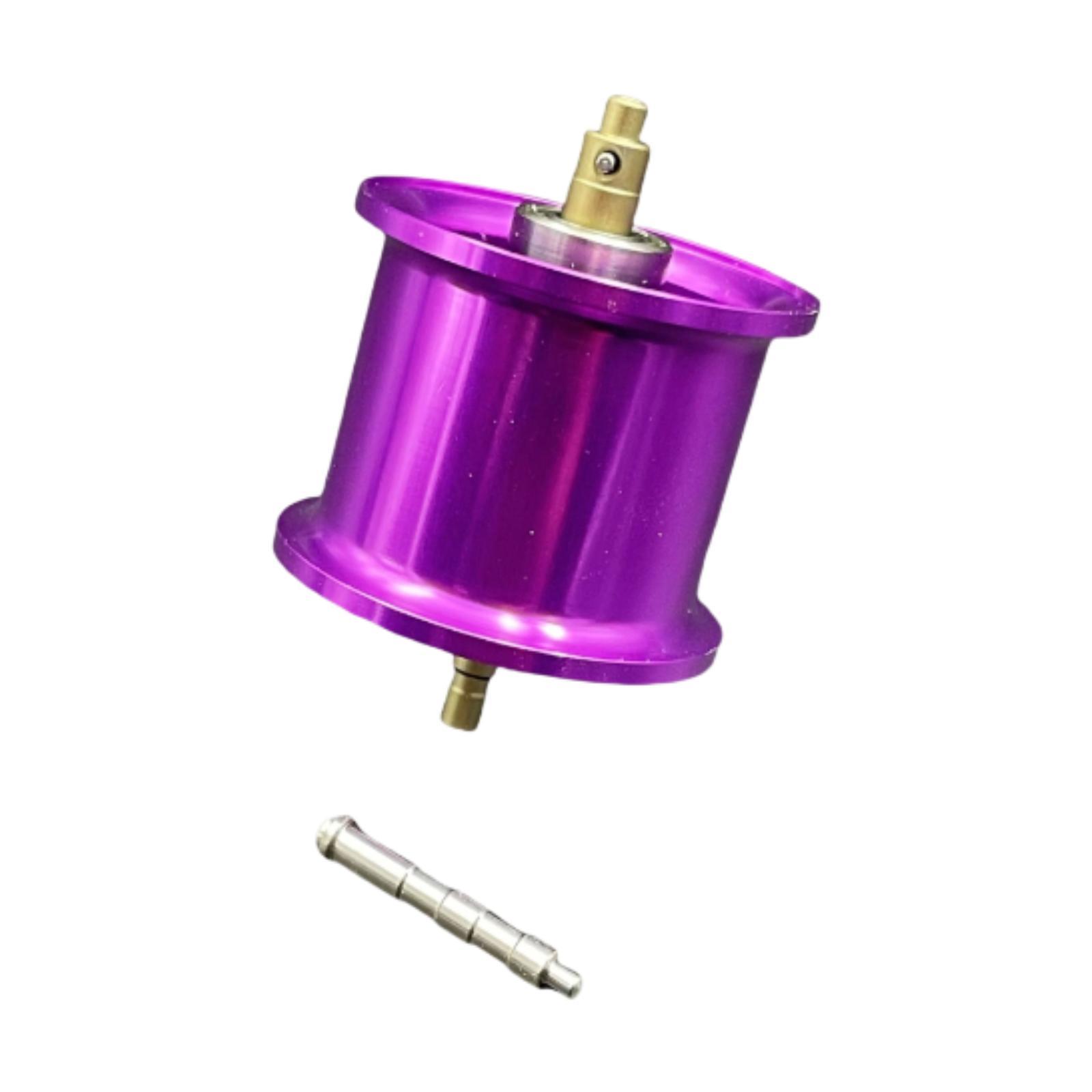 Fishing Reel Spool Aluminum Alloy DIY Baitcasting Reel Refit Spool Part Fishing Tool for Flying Fishing