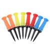 Golf Tees Golfers Plastic Sports Ball Holder Training Less Resistance Tool