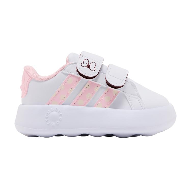 adidas Grand Court Disney Minnie Mouse Cloud White Clear Pink Chalk Wh