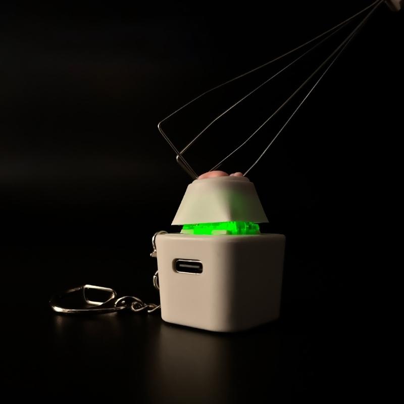 Farbenfroher Lichteffekt Schaltertester Perfekt für Gamer und Programmierer Mechanische Tastaturen Tastenkappen Achsen Tester