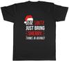 Dear Santa Please Bring Sherry Xmas Secret Santa Mens Unisex T-Shirt Tee Gift