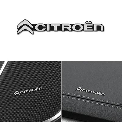 10 Stück Auto 3D Audio Stereo Lautsprecher Abzeichen Aufkleber Decal Zubehör Für C1 C2 C3 Vts C4 Saxo C4L C5 C6 C8 Xsara Picasso