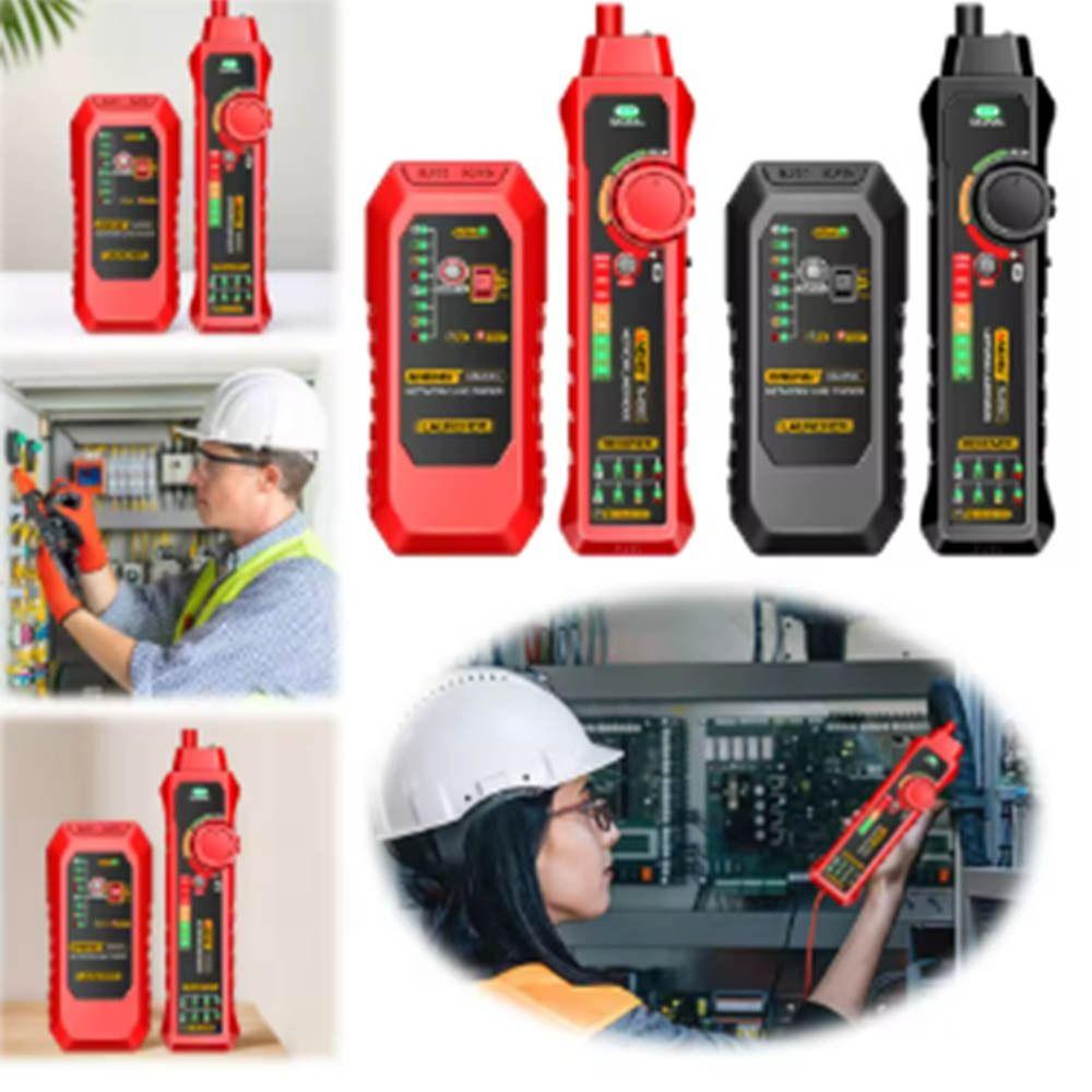 Digital Network Cable Tracker Anti-Interference LAN Testers Networking Analyzer Cable Finder