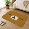 So Lovely R-Rilakkuma-S Bear Anti?Slip Floor Mat Short Plush Rug Mat Soft Comfortable Machine Washable Home Decor