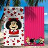 Cute Cartoon M-Mafalda Towel Quick Drying Beach Towels Are Suitable For Swimming Pools Camping Yoga And The Gym