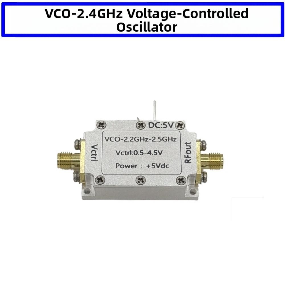 2.4GHz Voltage-Controlled Oscillator VCO Module RF Microwave Signal Source Cover 2200-2500MHz For Versatile RF Signal Generation