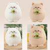 Cute And Cuddly Avocado Cat Plush Toy For Kids And Adults