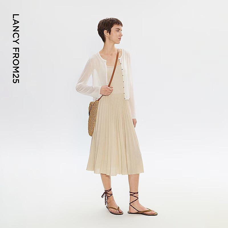 EiLEEN ELITEE Lyocell Acetate Knit Cardigan