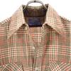 PENDLETON 70s Wool Vintage Made In USA Check Pattern Long Sleeve Shirt M Men's Used