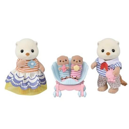 Sylvanian Families Doll Raccoon Family FS-54 ST Mark Certified Ages 3 Up Toy Dollhouse EPOCH