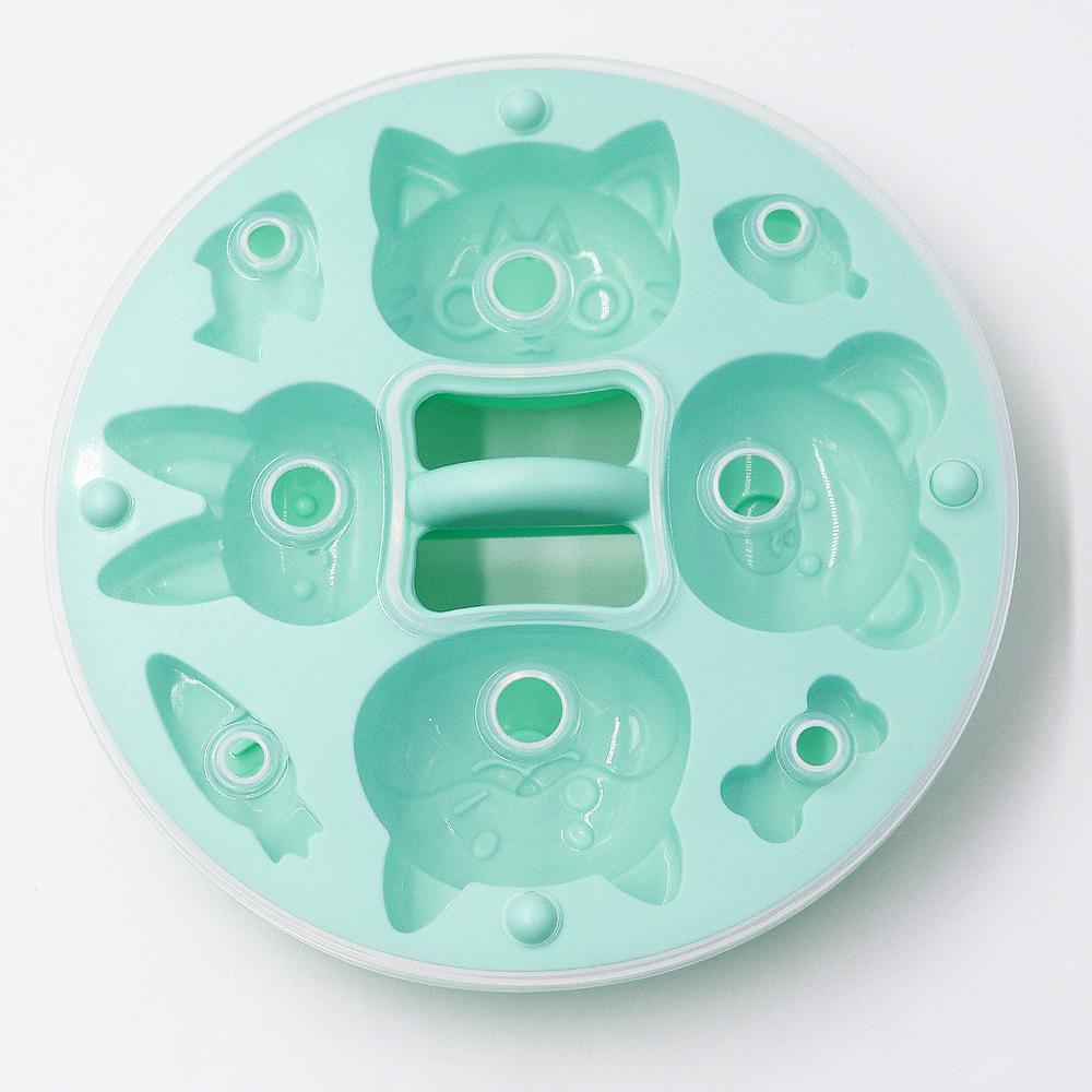 Platinum Silicone Cake Mold with Lid - DIY Rice Cake and Baby Food Baking Tool