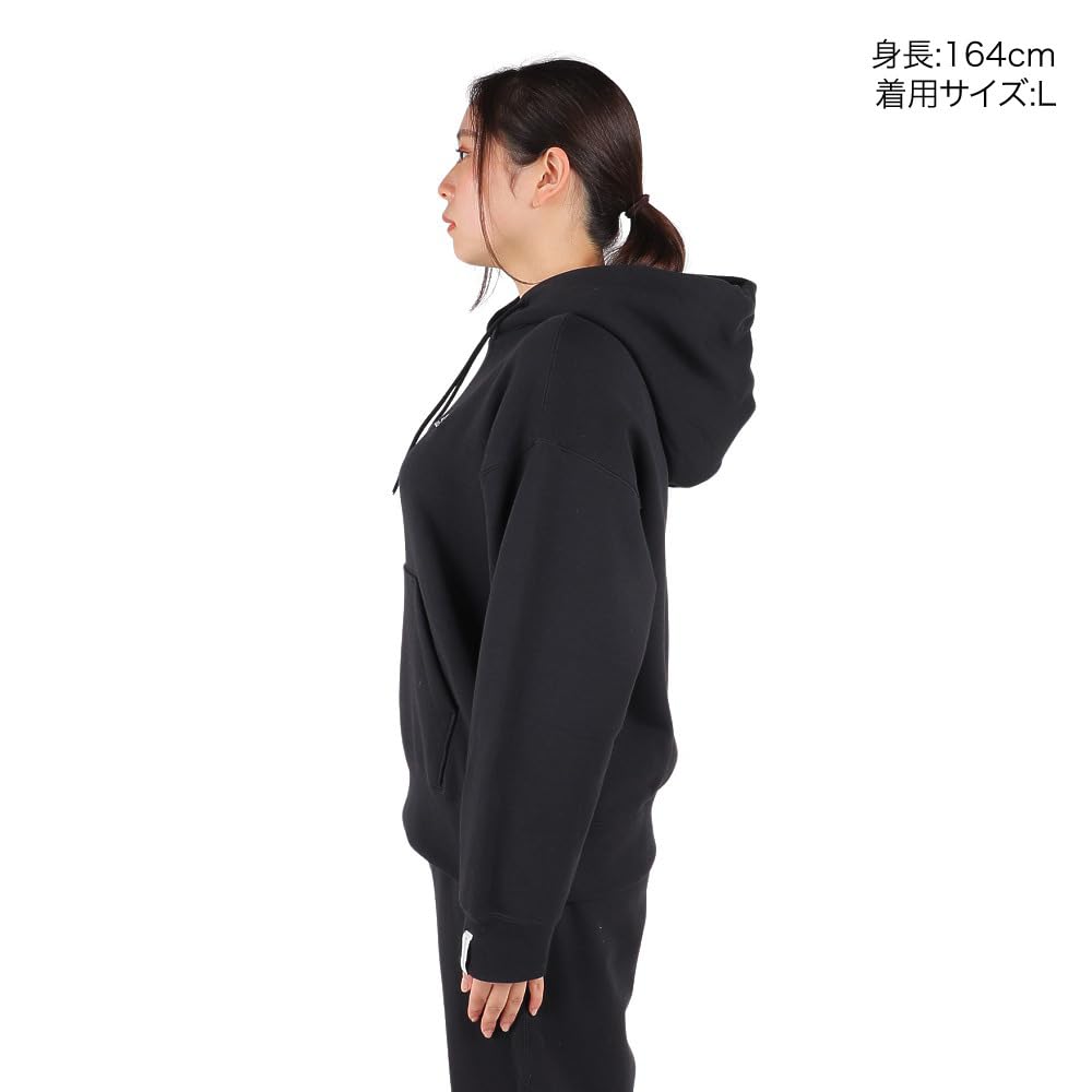 adidas W ESS+ SL Sweat Hoodie, Black, Size S