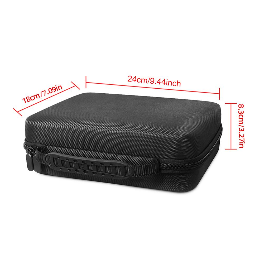 Carrying Case for PS5/PS4 Waterproof Hard Shell Dual Controller Storage Bag Scratchproof Protective Cover for Switch Pro/Xbox