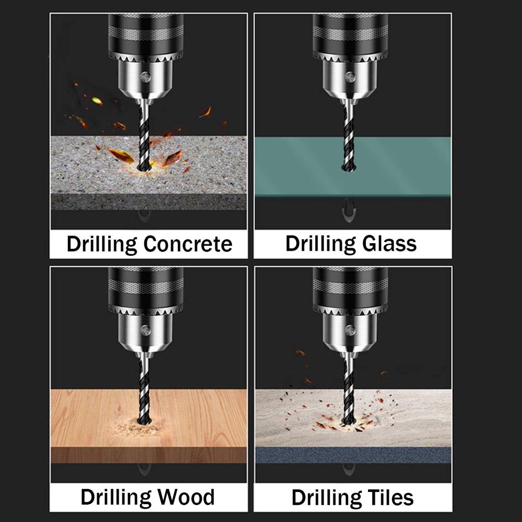 3000RPM Electric Handheld Impact Drill 220V Flat Drill Guns Hand Drills Torque Driver 220V with Wrench Measuring Scale 2000W