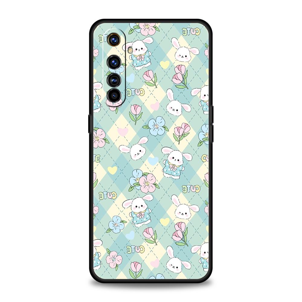 Soft TPU For Realme 11 10 9 Pro Plus GT2 GT3 GT5 C21 C25 C35 C53 C55 C67 Pro 5G Phone Case Creative Adorable Cartoon Pattern Bag
