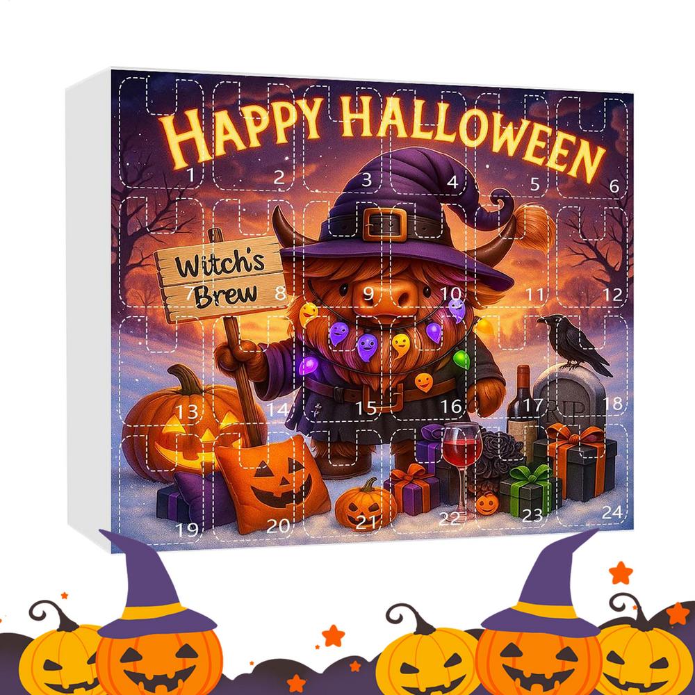 Halloween Advent Toy 2026 2026 Countdown Calendar 2D Acrylic Gnome Pendant Halloween Ornaments For Daughter Girls Boys Son OTHER