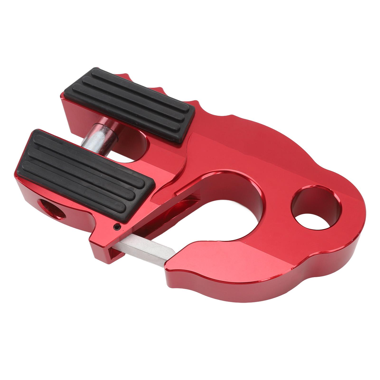 

ATV Winch Hook Heavy Duty 16T Breaking Strength Winch Cable Hook with Safety Latch for ATV UTV SUV