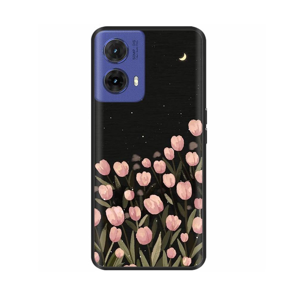 For Motorola Moto G85 Case Butterfly Soft Matte Silicone Back Cover For Moto G85 5G Cases MOTOG85 G 85 5G Funda Full Phone Coque