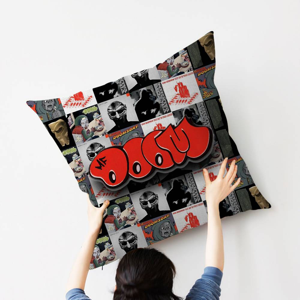 MF D-DOOM Comic Pillow Gift Home Office Decoration Bedroom Sofa Car Cushion Cover case 45x45