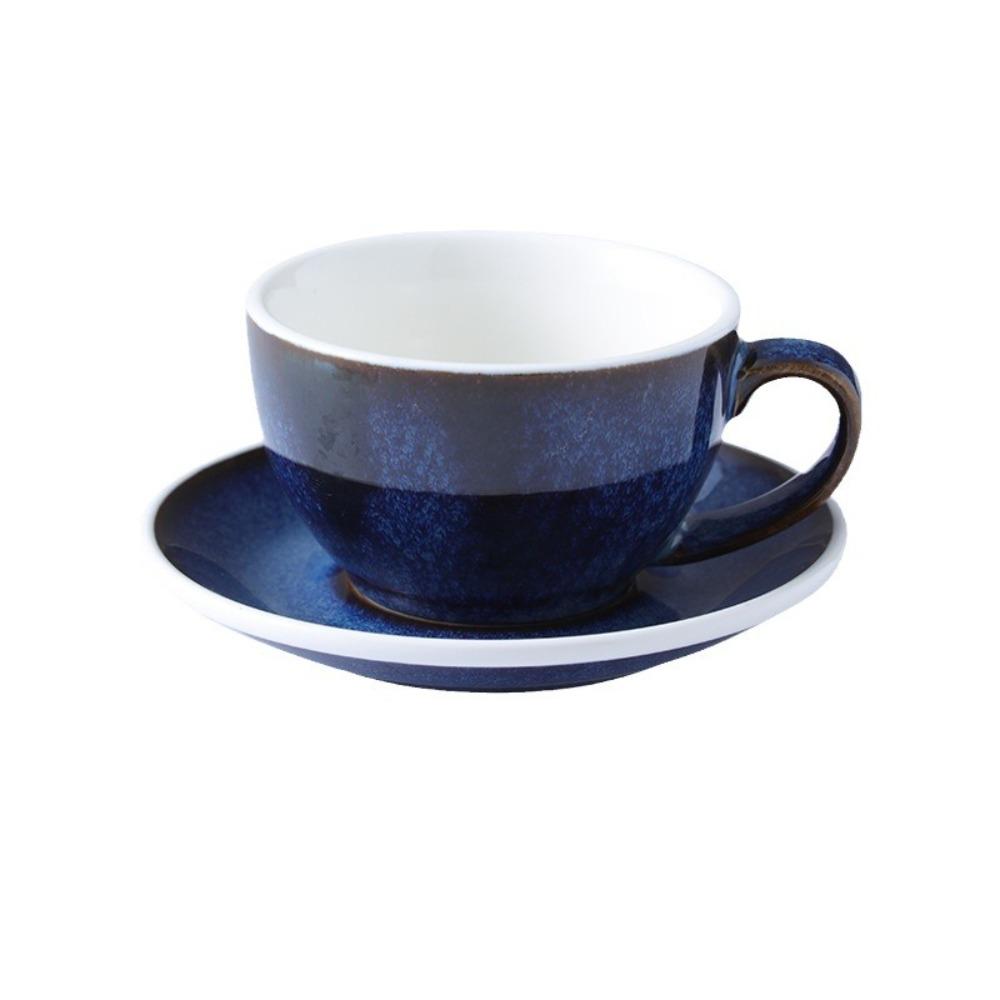 

Ceramic Japanese Latte Coffee Cup and Saucer Set Professional Thickened High-end Delicate Cabo Latte Espresso Cup 75-350ml