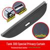 Tank 300 Rear Trunk Cover and Storage Partition Baffle for Interior Modification