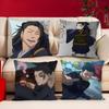 Cartoon Figure Suguru Geto Lucky Dragon Pillow Cover Sofa Cushion Cover Home Room Decoration Children Gift