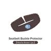 WET1 Car Seatbelt Buckle Protector Leather Anti Scratch Interior Guard For Volkswagen VW Passat Golf 4 5 6 Tiguan Polo Scirocco Jetta