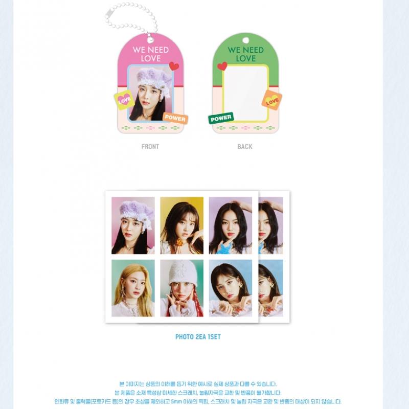 Stacey   04 Mini fotorámeček klíčenka Zůstaň v klidu párty