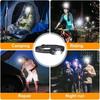 Mini Rechargeable Powerful Sensor Headlamp Fishing Camping USB Head Flashlight COB LED Head Light Torch Headlights Front Lantern
