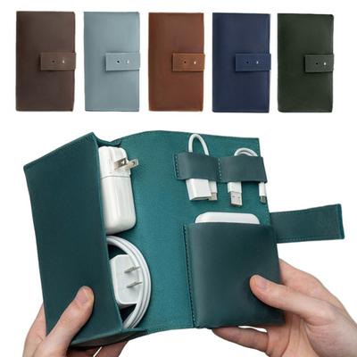 Borsa portacavi dati Custodia per auricolari con tasche multiple Borsa portaoggetti multifunzione impermeabile e resistente all'usura