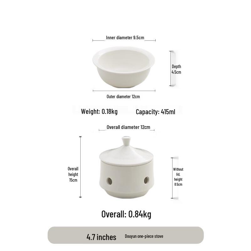 ZISIZ Креативный набор подогреваемых супниц