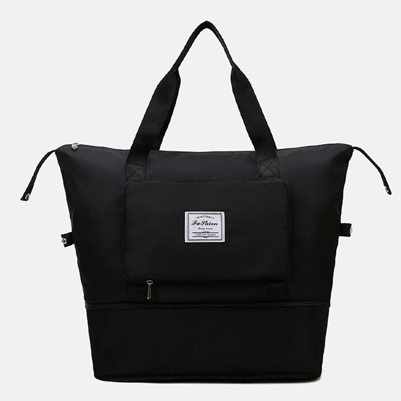 

Waterproof Sports Fitness Bag Adjustable Gym Yoga Bag Big Travel Duffle Handbag For Women Weekend Traveling Bag Bolsa Sac