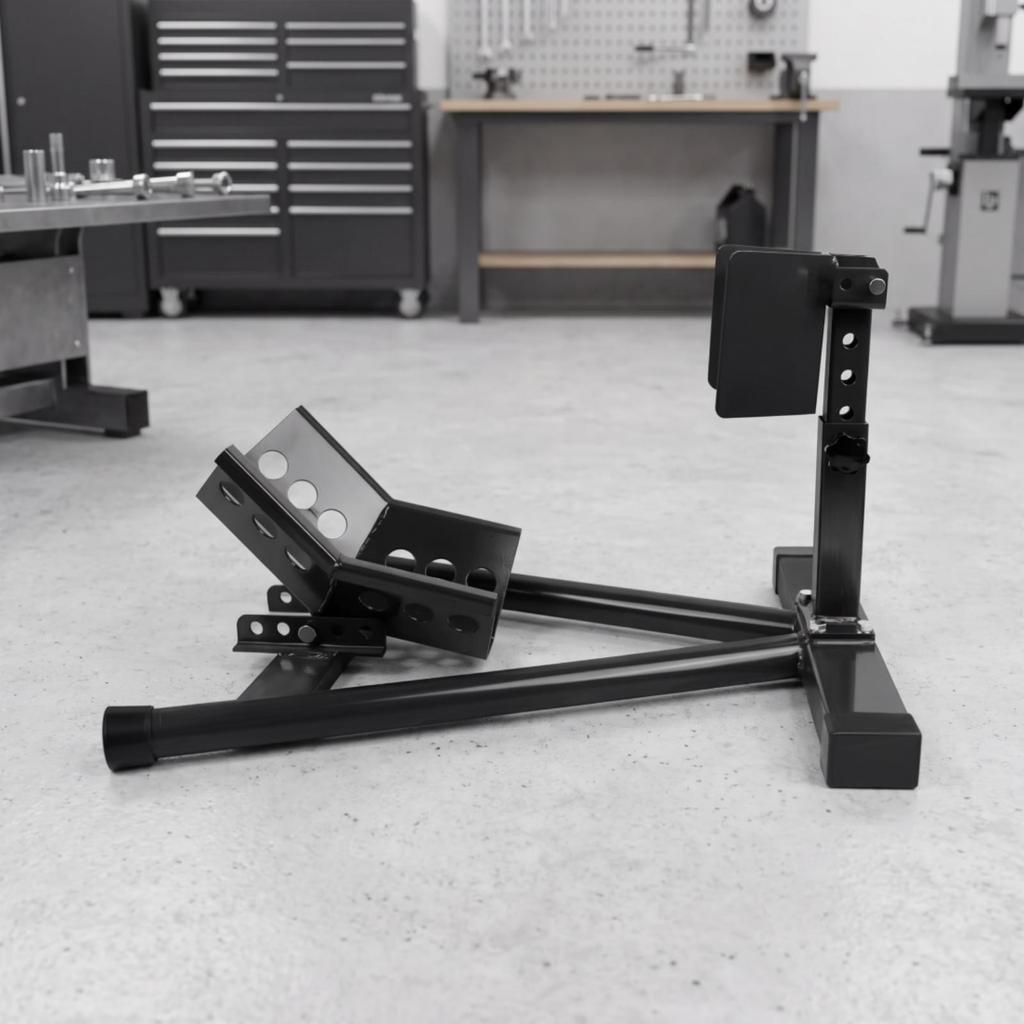 Heavy Duty Motorcycle Front Wheel Stand Stable with Adjustable