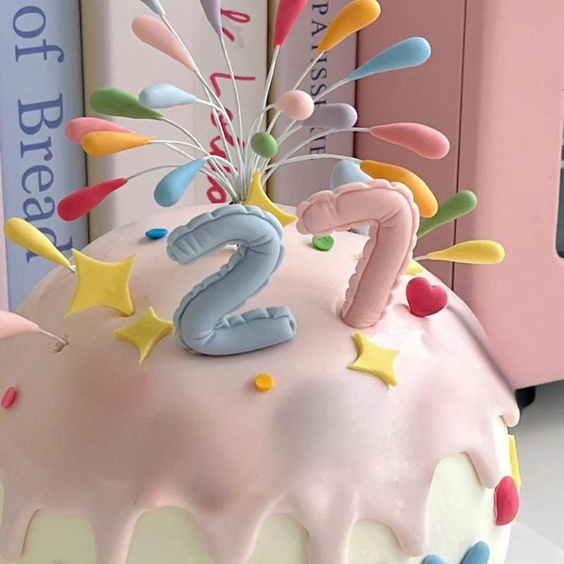 1Set Silicone Number 0-9 Embossed Mold for Fondant Candy Chocolate Cake Resin, DIY Baking Handicraft for Cake Decor Clay Molds