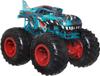 Hot Wheels Monster Trucks, 1:64 Scale Monster Trucks Toy Trucks, Set of 4, Giant Wheels, Favorite Characters and Cool Designs (Amazon Exclusive)