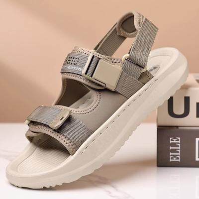 Sandals Men's Summer New Casual Platform Hundred Pagoda Sports Driving Outside Wearing Beach Shoes Men's Hollow Sandals