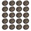 20 Sets   Rivet 24mm Diameter Vintage Decorative Zinc Alloy   Head Rivet Button with 7mm Screws