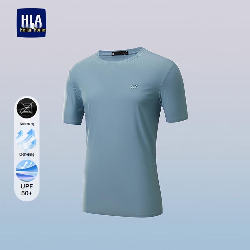 Мужская футболка HLA SPORTSDAY с охлаждающим эффектом и круглым вырезом XL