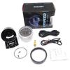 CNSPEED 60mm Water Temperature Gauge 20-120 Celsius with 1 / 8NPT Water Temperature Seal Pipe Sensor Adapter