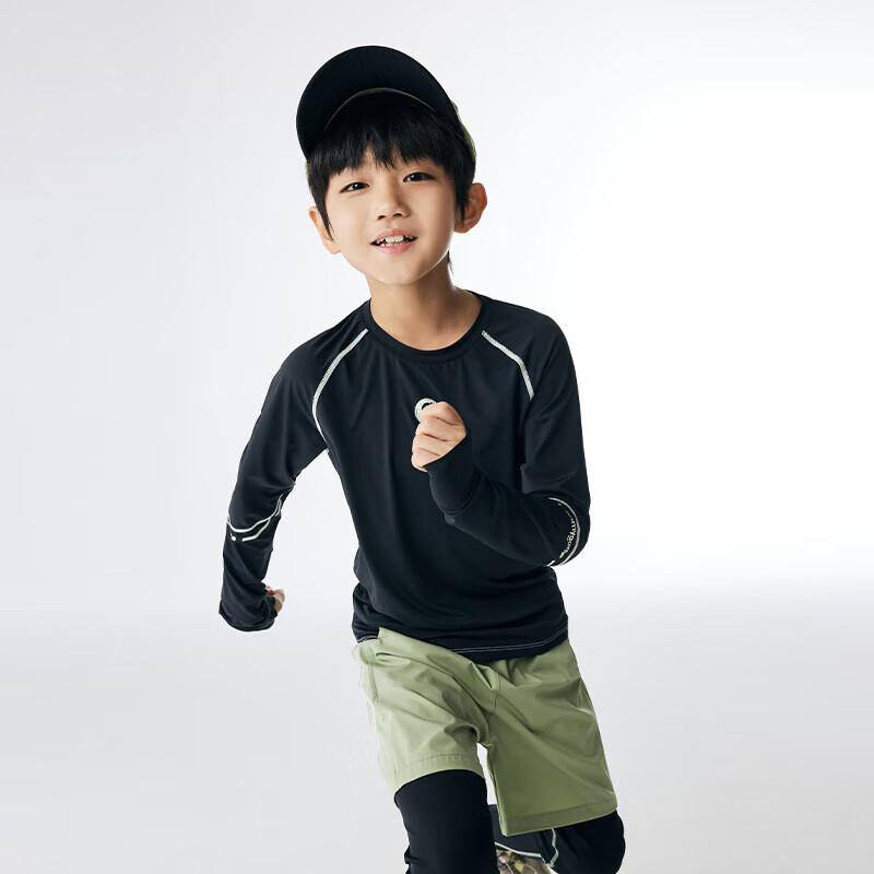 onmygame Boys  Sun-Protective Breathable Athletic Training T-Shirt 140