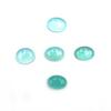 Natural Aqua Chalcedony Oval Cabochon Loose Gemstone Lot 6 Pcs 10*13 MM 30 CT For Jewelry Making