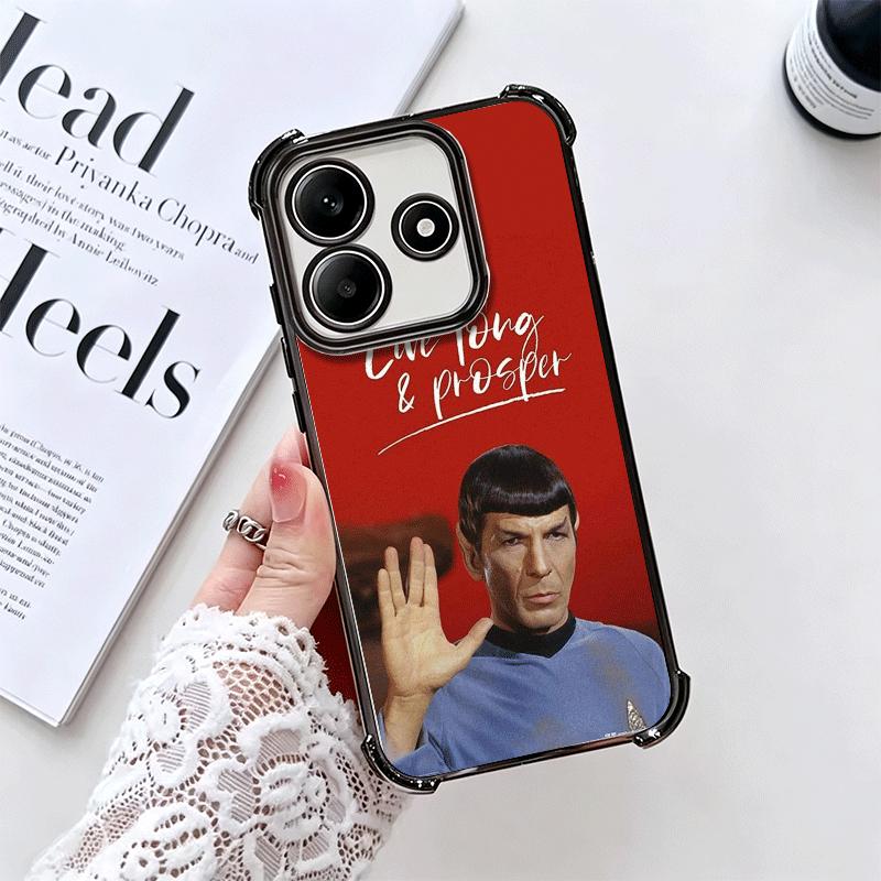 Star Movie T-Trek Soft Phone Case For Xiaomi Redmi Note 14 15 Pro Plus 13 12 11S 11T 5G 10 9S 9 Plating Anti-Fall Fundas
