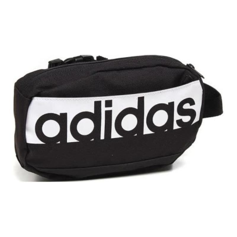 Adidas Polyester Crossbody Handbag, Fanny Pack Regular Unisex Black Adidas S99983