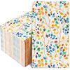 AnyDesign 100Pcs Colorful Leaves Guest Napkins Watercolor Leaf Branches Disposable Paper Napkins Dinner Hand Napkin for Home Kitchen Bathroom Holiday