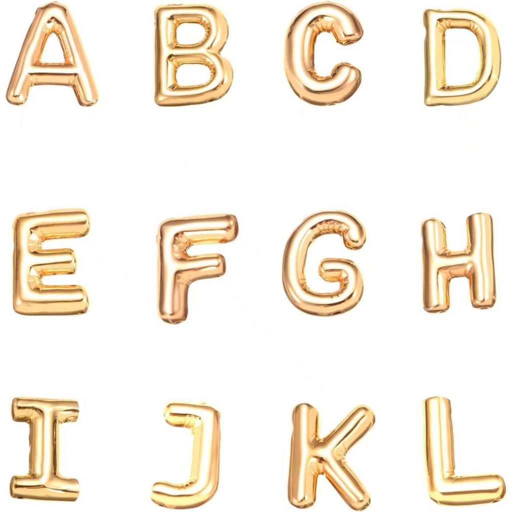 Glossy Titanium Steel Alphabet Necklace for Women - Non-fading, High-grade Letter Pendant On Clavicle Chain